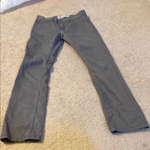 Levi's Gray Straight-Leg Jeans